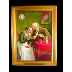 1907 Cooks Beer Tin Sign