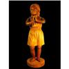 Devotional Art Wood Child Figure