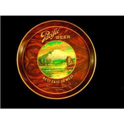 Pacific Beer Tin Serving Tray