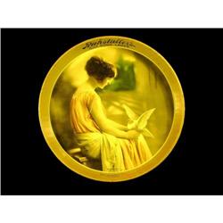 Ruhstallers Gilt Edge Lager Tin Serving Tray