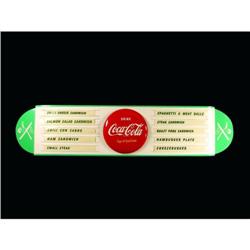 Coca Cola Menu Board