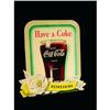 Image 1 : Coca Cola Die Cut Cardboard Sign