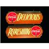 Image 1 : Two Coca Cola Kay Display Signs