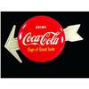 Image 1 : Coca Cola Arrow Button Sign