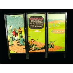 Winchester Three Panel Cardboard Display