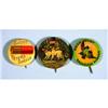 Image 1 : Three Celluloid Advertising Pinbacks