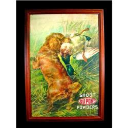 Dupont Powders Paper Sign