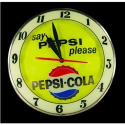 Beautiful Pepsi Cola Clock