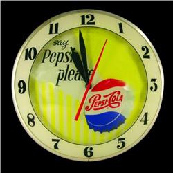 Beautiful Pepsi Cola Clock