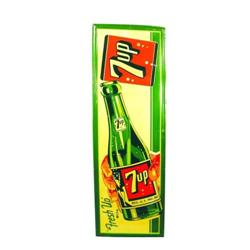 Seven Up, 7up, Heavily Embossed Tin Sign