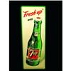 Image 1 : Seven Up, 7up, Heavily Embossed Tin Sign