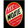 Moxie Self Framed Tin Sign.