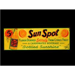 Sun Spot Fruit Drink Tin Sign