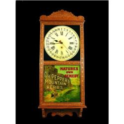 Dr. Peppers Mountain Herbs Clock