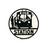 Image 2 : Public Service Bus Station Porcelain Sign