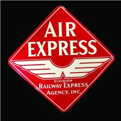 Air Express Porcelain Sign
