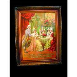 Rare Runkel Brothers Cocoa Tin Sign