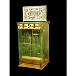 Mansfields Pepsin Gum Machine