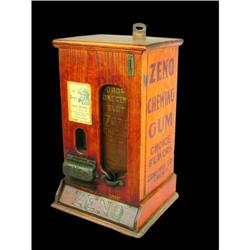 Zeno Chewing gum One Cent Vendor