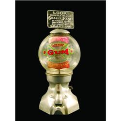 Aluminum One Cent Gumball Machine