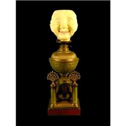 Cigar Tip Cutter and Lighter Figural Globe