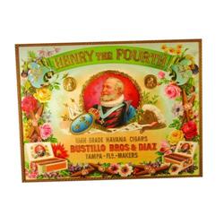 Henry the Fourth Cigars Sign