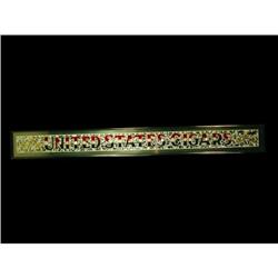 United States Cigar Reverse Glass Sign