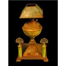 Citizens Club Cigar Lighter Orig. Tin Globe