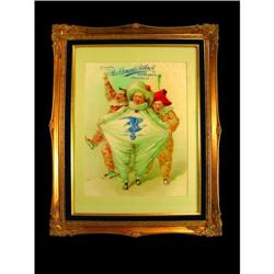 Thos. Clements Bottling Co. Paper Sign