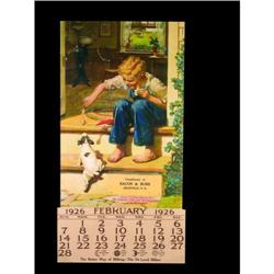 1926 De Laval Cream Separator Calendar