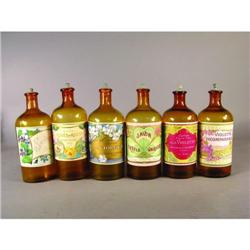 6 Misc. Early Toiletry Bottles
