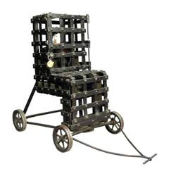 Salesman Sample 1800s Tramp Chair