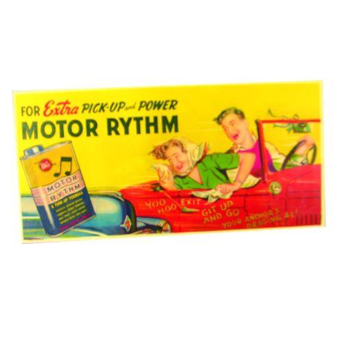 Whiz Motor Rhythm Paper Sign