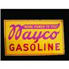 Image 1 : Rare Wayco Gasoline Porcelain Sign