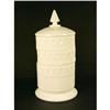 Image 1 : Milk Glass Stacking Candy Jar