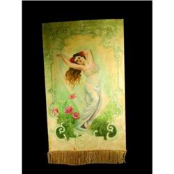 Canvas Banner with Saloon Nude