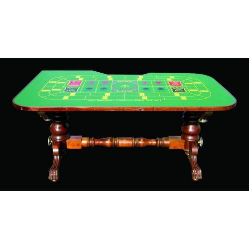 Faro Table Layout Faro Table with Oil Cloth Hazard Layout