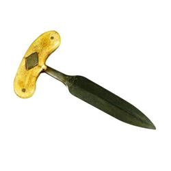 Early Gamblers Push Dagger Ivory Handles