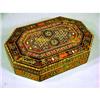 Image 1 : Gamblers Box Inlaid Mother of Pearl