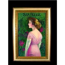 San Felice Cigar Paper Sign