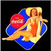 Image 1 : 1940 Coca Cola Die Cut String Hanger