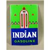 Indian Gasoline Porcelain Pump Sign