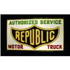 Image 1 : Rep. Motor Truck Authorized Service Sign