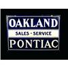 Image 2 : Oakland Pontiac Sales Service Sign