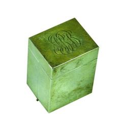 Silver Playing Card Box