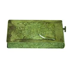 Silver Playing Card Deck Holder