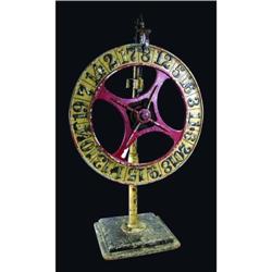 Wheel of Fortune with Cast Iron Wheel