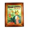 Image 1 : Union Leader Cut Plug Tobacco Sign