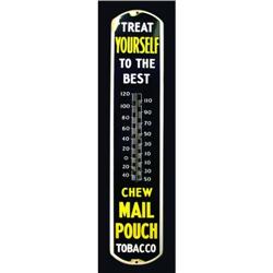 Mail Pouch Tobacco Porcelain Thermometer