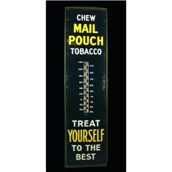 Mail Pouch Tobacco Porcelain Thermometer